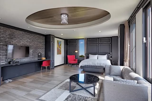 菈芙卡｜道 Villa-豪華雙人房-附浴缸-1