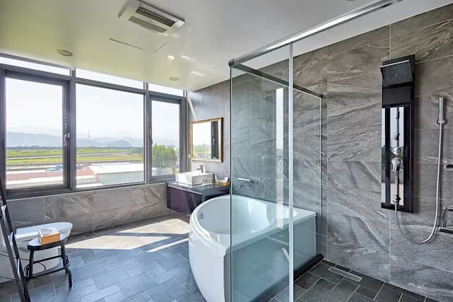 菈芙卡｜道 Villa-豪華雙人房-附浴缸-7