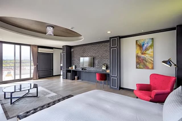 菈芙卡｜道 Villa-豪華雙人房-附浴缸-3