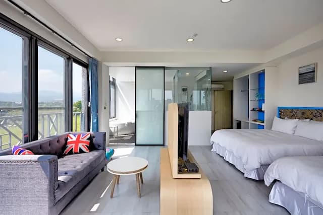 菈芙卡｜道 Villa-豪華四人房 - 有浴缸-7