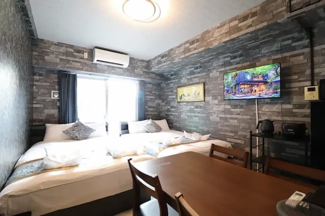 心齋橋旅居｜長堀橋站步行5分＊難波、道頓堀步行即達＊提供Wi-Fi＊設備齊全＊設計感客房-OSS503-1