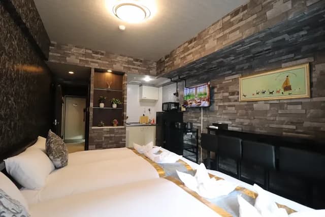 心齋橋旅居｜長堀橋站步行5分＊難波、道頓堀步行即達＊提供Wi-Fi＊設備齊全＊設計感客房-OSS604-6