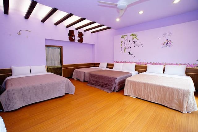 Penglai Ecological Farm Xianshan Homestay-Eight person room-1