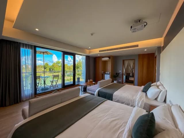 日光綠築-H館 花園四人房-1