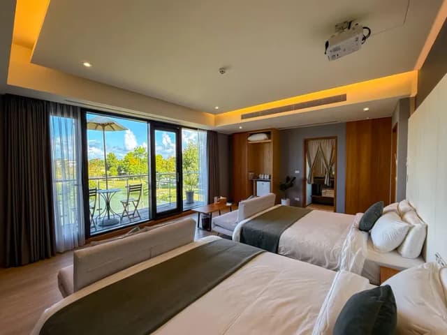 日光綠築-H館 豪華四人房-1