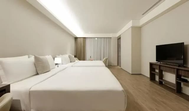 村却國際溫泉酒店 | 優惠專案開跑中-【獨家專案】標準家庭房｜含早餐-2