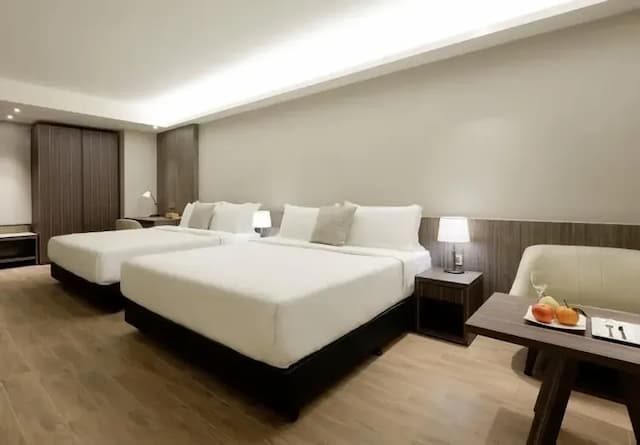 村却國際溫泉酒店 | 優惠專案開跑中-【獨家專案】標準家庭房｜含早餐-1