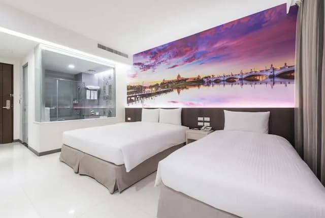 南科贊美酒店｜親子友善-精緻三人房-2