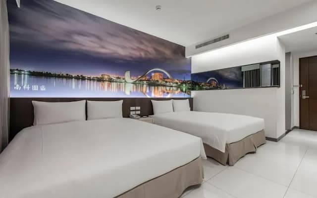 南科贊美酒店｜親子友善-温馨家庭房-3