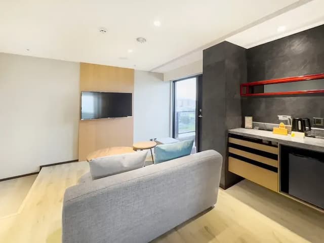 新悦花園酒店｜親子主題、寵物友善-【2026 春節專案】日式行政雙人套房（無浴缸）-3