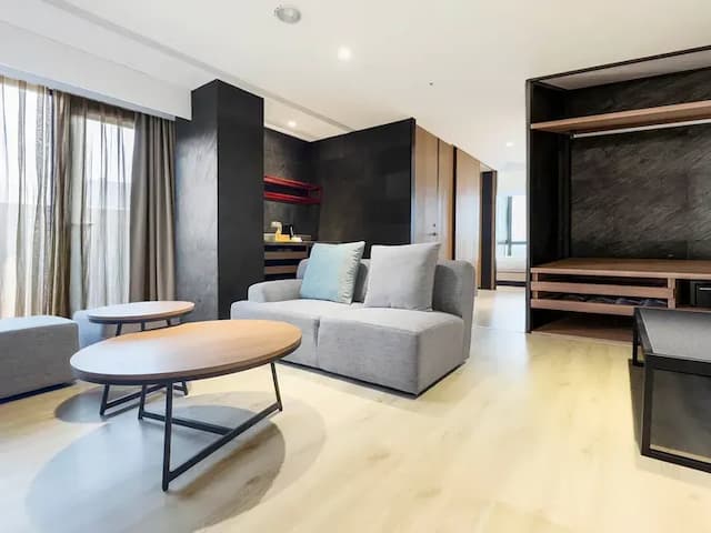 新悦花園酒店｜親子主題、寵物友善-【2026 春節專案】日式行政雙人套房（無浴缸）-2