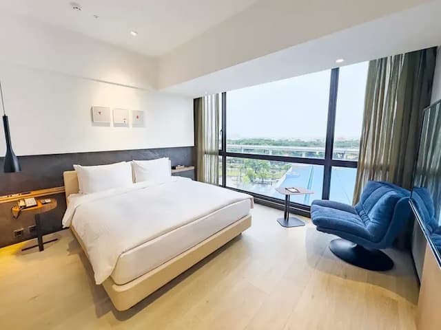 新悦花園酒店｜親子主題、寵物友善-【2026 春節專案】日式行政雙人套房（無浴缸）-1