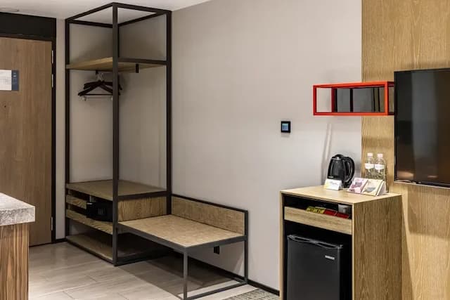 新悦花園酒店｜親子主題、寵物友善-【2026 春節專案】精緻家庭童趣房(兩大床)+溜滑梯-13