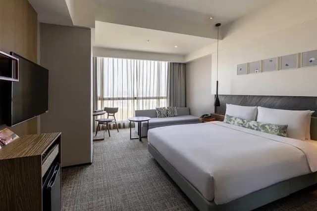 新悦花園酒店｜親子主題、寵物友善-【2026】精緻客房（一大床）-1