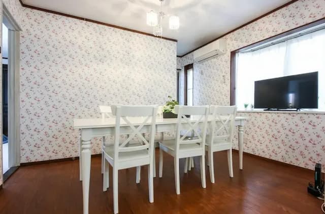 신주쿠까지 단 9분, 아라이야쿠시마에역까지 도보 6분이며, 최대 20명 수용 가능한 5LDK 구조, 면적 109㎡!-마츠가오카 1초메-9