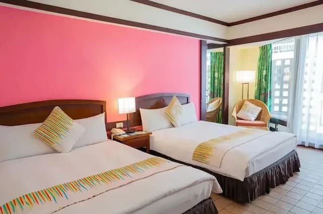 墾丁悠活渡假村｜早餐吃到12點！-『限時閃購』景緻客房-2