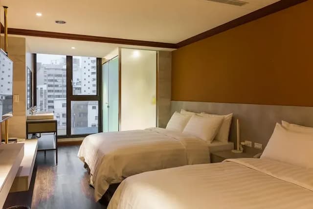 Q21 Hotel ｜帝后大飯店｜高雄音樂中心-【麗星郵輪獨享】四人房-4