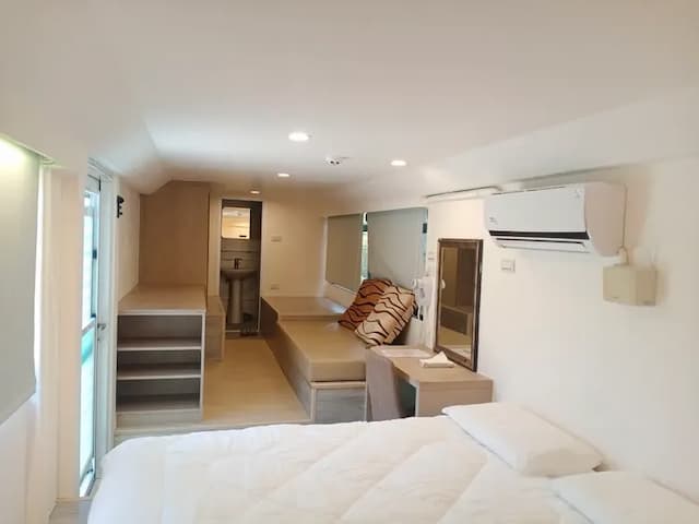 日月潭秘境民宿 包棟 KTV 烤肉 免費停車場-星空露營車套房-3