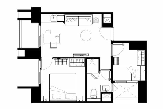 Jolley Hotel-Family Suite (one big bed and one small bed)-9