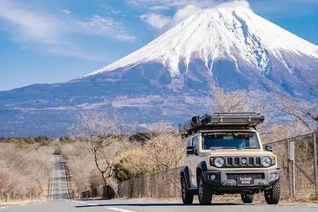 【日本· 東京露營車體驗】四天三夜｜車頂帳篷、含露營裝備 (需國際駕照)-4人 MITSUBISHI 黑色 DELICA D:5 休旅車 | 屋頂帳篷、空間寬敞-2