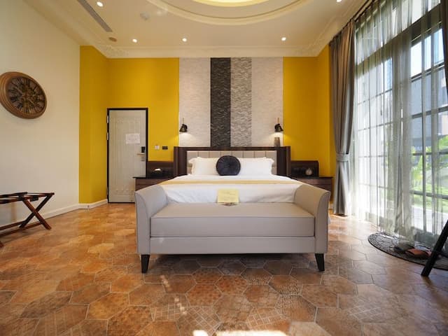 スオガン ホームステイ-Street View Garden Double Room-5