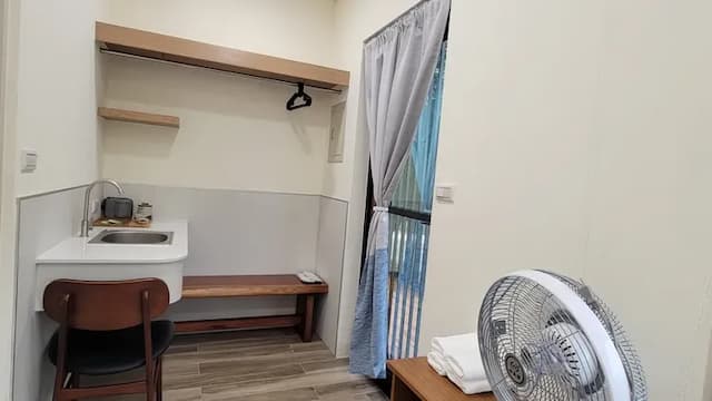 空谷覺茶 台東海端南橫蔬食農場民宿-峽谷山河雙人房-5