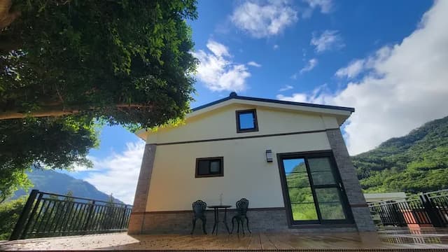 空谷覺茶 台東海端南橫蔬食農場民宿-峽谷山河雙人房-1