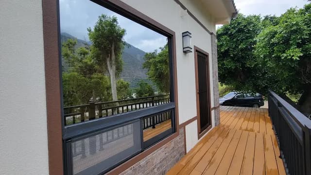 空谷覺茶 台東海端南橫蔬食農場民宿-峽谷山河雙人房-9