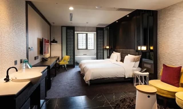 夏都城旅安平館｜多項親子設施-『旅展獨家專案』標準雙床房｜不含早餐-6