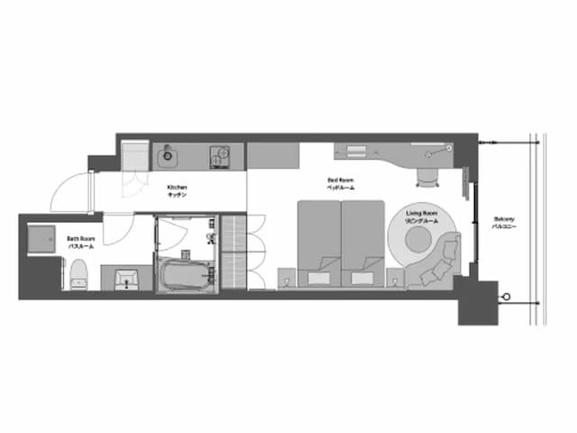【星野集團】OMO5 橫濱馬車道-高級雙床房【不挑房】-4