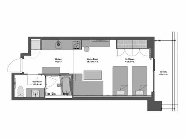 【星野集團】OMO5 橫濱馬車道-豪華雙床房【不挑房】-5