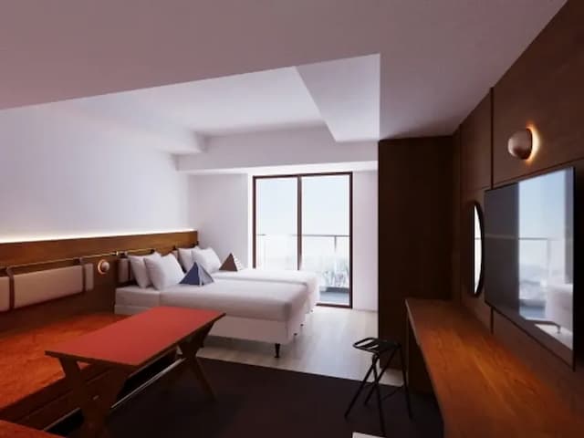 【星野集團】OMO5 橫濱馬車道-豪華雙床房【不挑房】-1