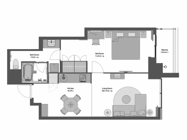 【星野集團】OMO5 橫濱馬車道-尊貴特大雙人床房【不挑房】-5