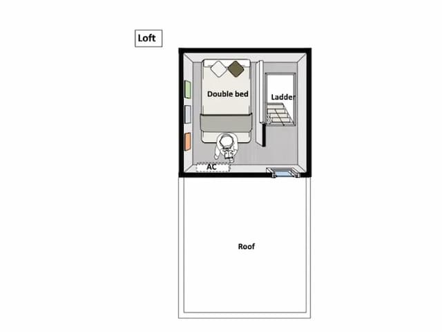 アメ横・上野公園徒歩圏内/2ベッドルーム一軒家貸切/42㎡/最大8名-一軒家貸切｜2ベッドルーム｜最大8名-5
