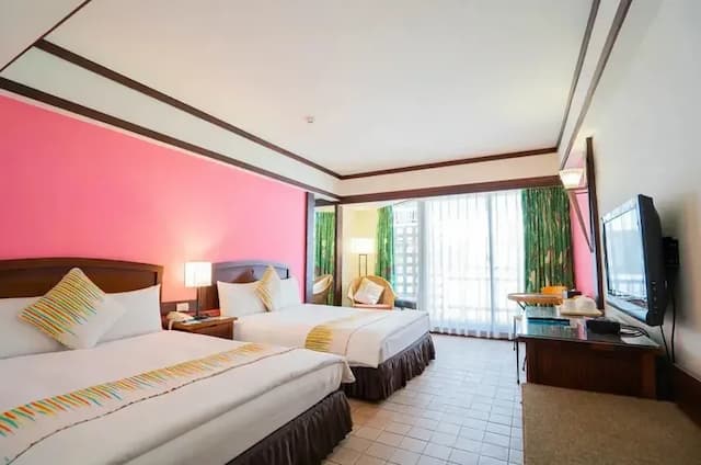 墾丁悠活渡假村｜早餐吃到12點！-『春節專案』2026 景緻客房 l 3人-1