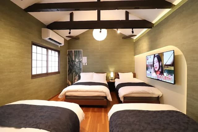天下茶屋旅居｜獨棟民宿・3間臥室・現代風格療癒空間・直達關西機場-Sweet Villa Haku Shoutenshita-3
