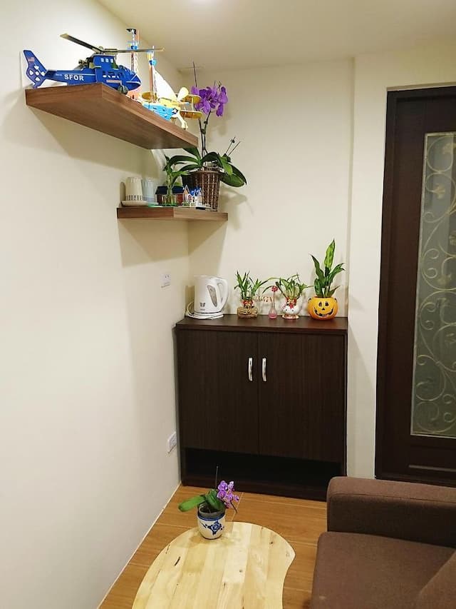 펑 클랜 베어 홈  (Feng clan bear home)-F7D1N(New and exquisite family 7 people room) (2 rooms, 2 bathrooms, 1 living room) Taichung Fengjia Night Market Accommodation-9