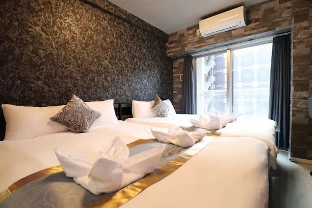 心齋橋旅居｜長堀橋站步行5分＊難波、道頓堀步行即達＊提供Wi-Fi＊設備齊全＊設計感客房-OSS502-2