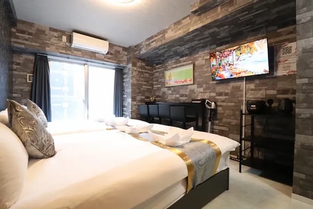 心齋橋旅居｜長堀橋站步行5分＊難波、道頓堀步行即達＊提供Wi-Fi＊設備齊全＊設計感客房-OSS602-4