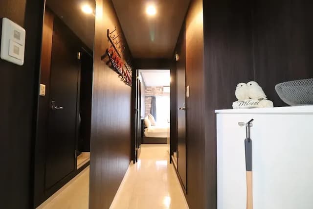 心齋橋旅居｜長堀橋站步行5分＊難波、道頓堀步行即達＊提供Wi-Fi＊設備齊全＊設計感客房-OSS702-8