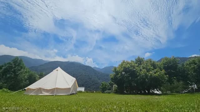 櫻家小築 | 全新開幕！一泊一食+獨立衛浴-鐘型帳4帳包區-1