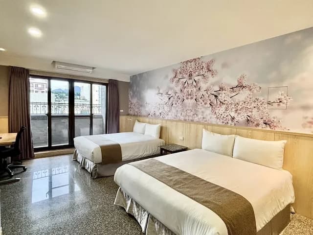 DA XI LAO CHENG,SI-JI-XING-GUAN-Family quadruple room-1