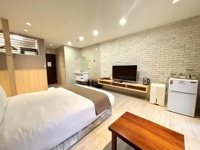 DA XI LAO CHENG,SI-JI-XING-GUAN-Japanese-style balcony double room-5