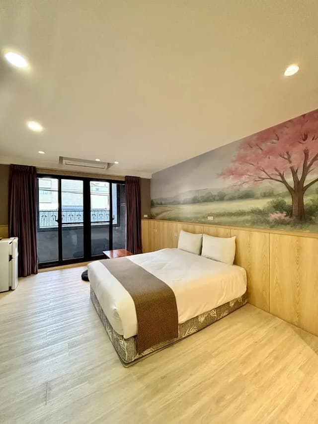 DA XI LAO CHENG,SI-JI-XING-GUAN-Japanese-style balcony double room-6