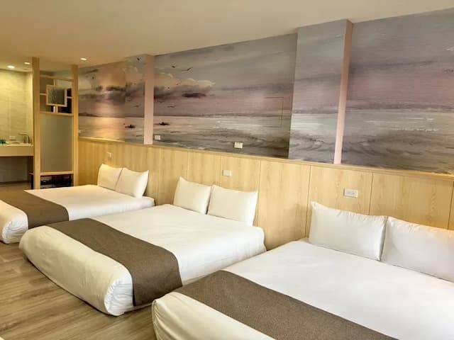 DA XI LAO CHENG,SI-JI-XING-GUAN-Japanese-style balcony and six-person room-3