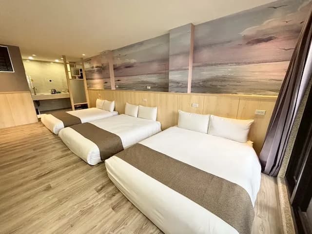 DA XI LAO CHENG,SI-JI-XING-GUAN-Japanese-style balcony and six-person room-1