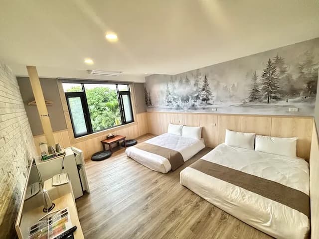 DA XI LAO CHENG,SI-JI-XING-GUAN-Japanese-style room with quadruple room-1