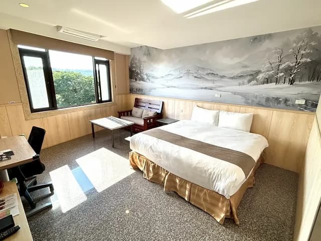 DA XI LAO CHENG,SI-JI-XING-GUAN-Exquisite double room with view-2