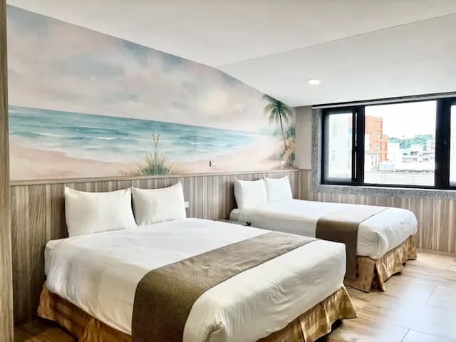 DA XI LAO CHENG,SI-JI-XING-GUAN-Deluxe Quadruple Room-1