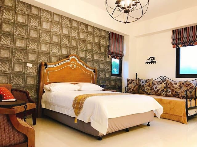 古月湖民宿 | 可15人包棟 | 觀星大露台 | BBQ烤肉&自行車使用-HML303-1